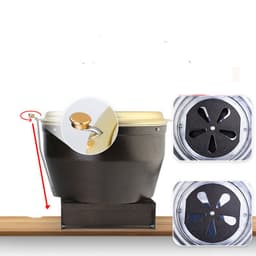 image-Japanese Stainless Steel Lower Smoke Charcoal Grill