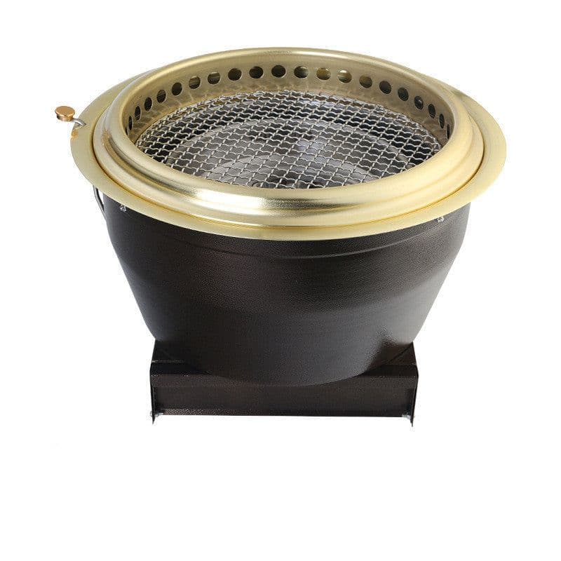 image-Japanese Stainless Steel Lower Smoke Charcoal Grill