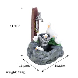 image-Resin Crafts With Lights Garden Decoration Statue
