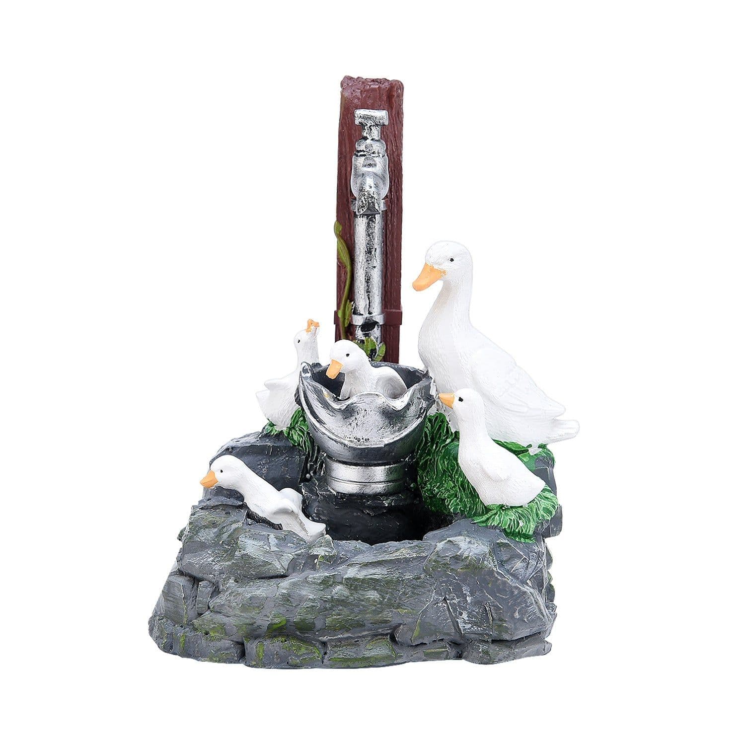 image-Resin Crafts With Lights Garden Decoration Statue