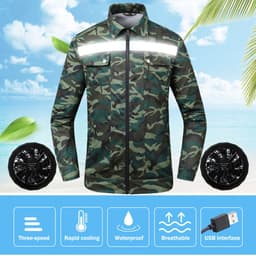image-Summer Reflective Heatstroke Prevention Fan Cooling Clothing