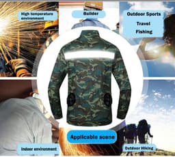 image-Summer Reflective Heatstroke Prevention Fan Cooling Clothing