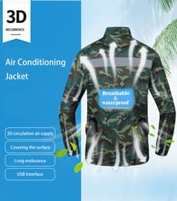 image-Summer Reflective Heatstroke Prevention Fan Cooling Clothing