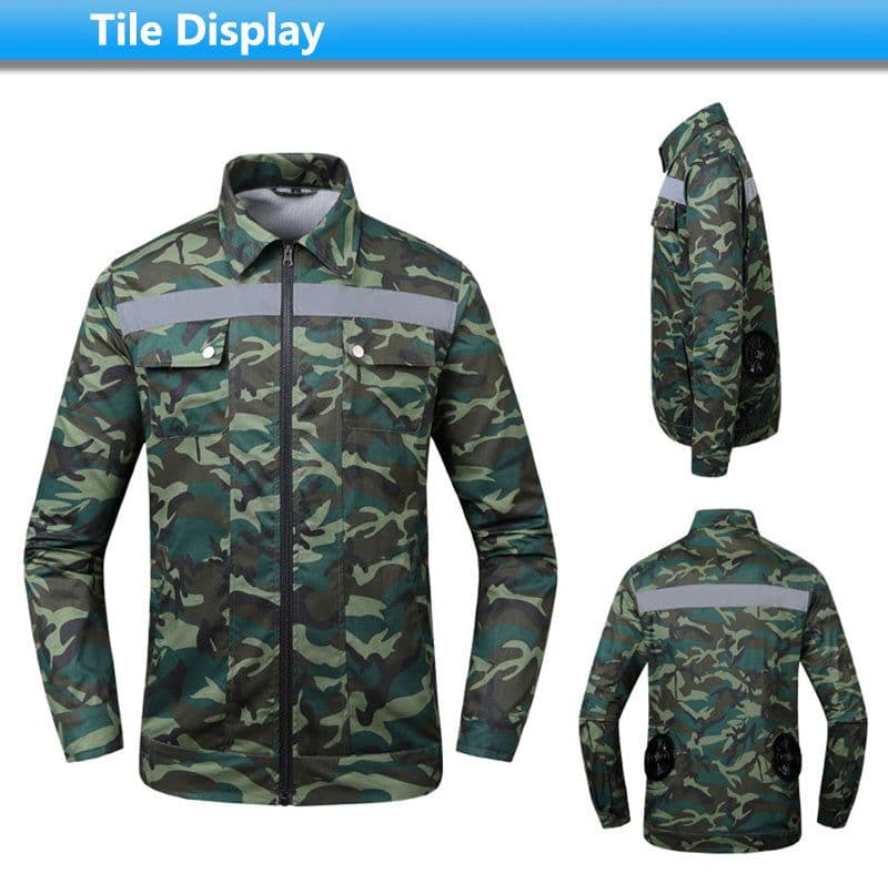 image-Summer Reflective Heatstroke Prevention Fan Cooling Clothing