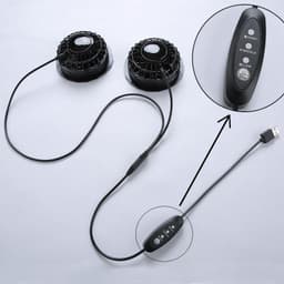 image-Summer Reflective Heatstroke Prevention Fan Cooling Clothing