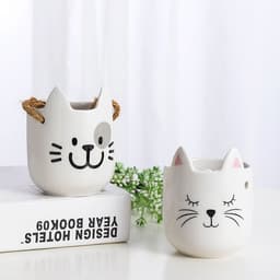image-Simple Outdoor Gardening Animal Flower Pot Hanging Potted Plant