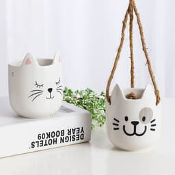 image-Simple Outdoor Gardening Animal Flower Pot Hanging Potted Plant