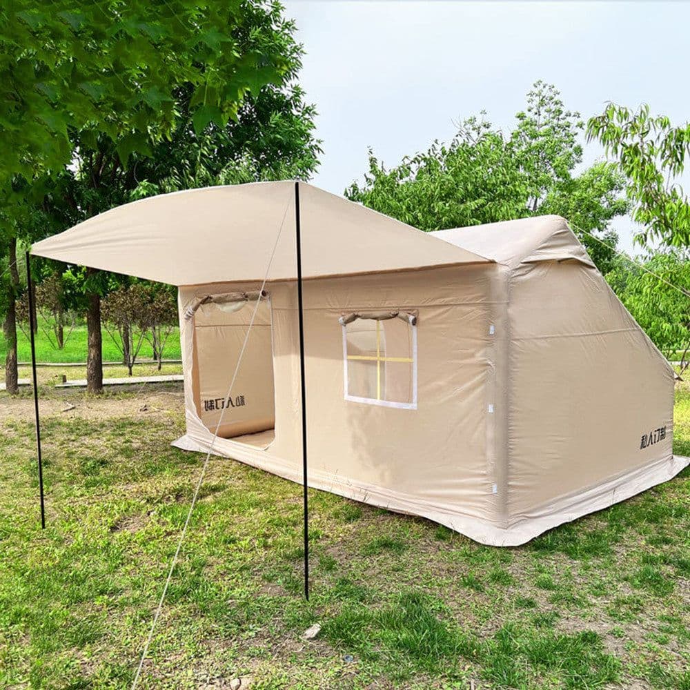 image-Outdoor Camping Inflatable Cotton Tents Quick-open And Free To Build