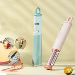 image-3 In 1 Paring Skin Peeler Vegetable Friut Peeler Tool For Kitchen Easy Wash 120rotation Hanging Multifunctional Knife Sharpener