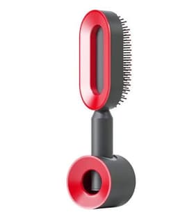 image-Self Cleaning Hair Brush For Women One-key Cleaning Hair Loss Airbag Massage Scalp Comb Anti-Static Hairbrush