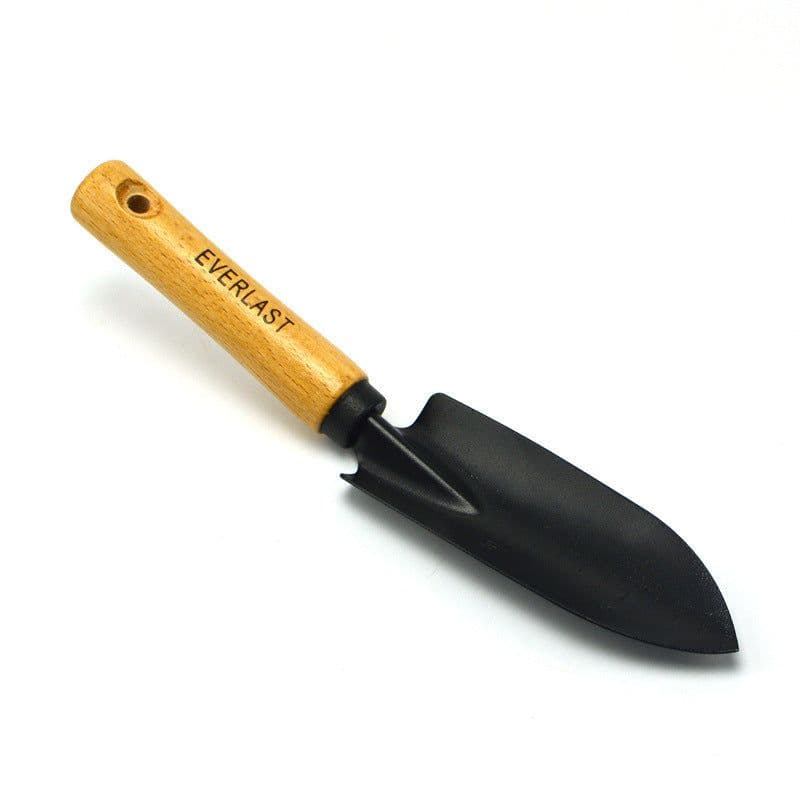 image-Balcony Vegetable Gardening Shovel Beech Black Scale