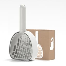image-Cat Litter Scoop Plastic Cats Poop Scoop With Base Pets Cleanning Tool Cat Toilet Products Durable Litter Box Cleaner Shovel Pet Products