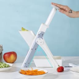 image-Household Vegetable And Meat Cutter Three-in-one Slicer