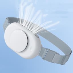 image-Portable Cooling Artifact Hanging Neck Handheld Small Charging Fan