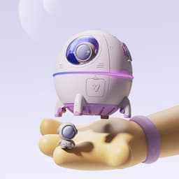 image-USB Astronaut Humidifier Ornaments Moisturizing Household Home Decor