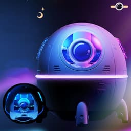 image-USB Astronaut Humidifier Ornaments Moisturizing Household Home Decor