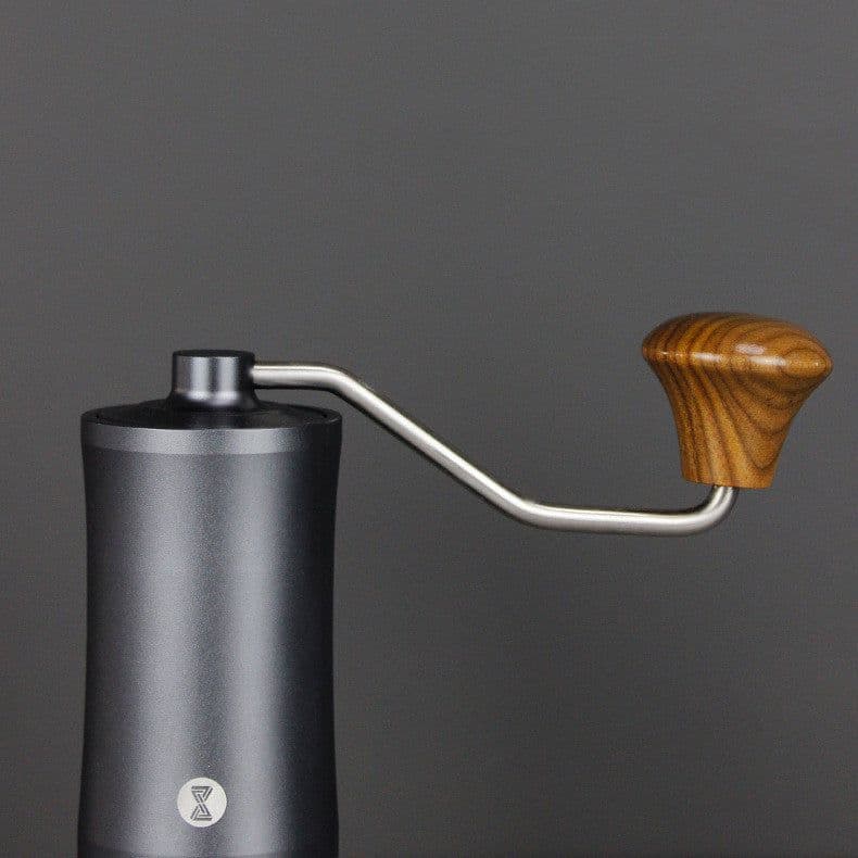 image-Steel Core Double Shaft Milling Household Portable Manual Coffee Machine