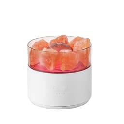 image-Cool-Mist Impeller Air Humidifier Crystal Salt Aroma Diffuser Incense Machine Fogger Essential Oil Lamp Difusor Ambient Light
