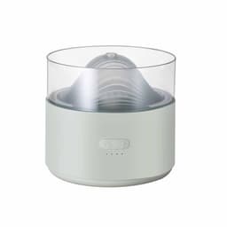 image-Cool-Mist Impeller Air Humidifier Crystal Salt Aroma Diffuser Incense Machine Fogger Essential Oil Lamp Difusor Ambient Light