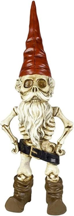 image-Skull Men And Women Skeleton Resin Decorations Halloween Gardening Decoration