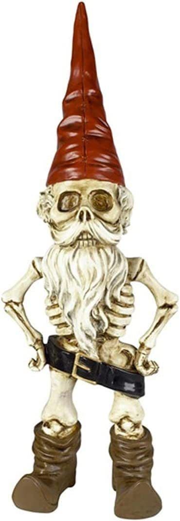 image-Skull Men And Women Skeleton Resin Decorations Halloween Gardening Decoration