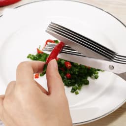 image-Kitchen Household Stainless Steel Multifunctional Food Scissors