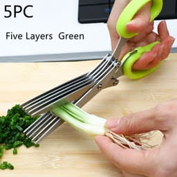 image-Kitchen Household Stainless Steel Multifunctional Food Scissors