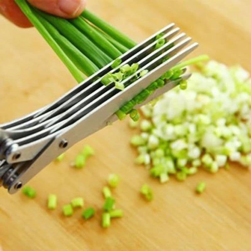 image-Kitchen Household Stainless Steel Multifunctional Food Scissors