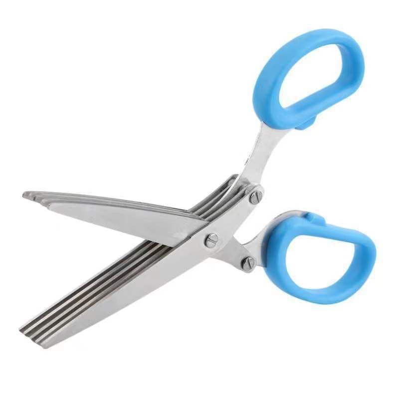image-Kitchen Household Stainless Steel Multifunctional Food Scissors