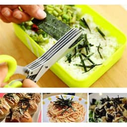 image-Kitchen Household Stainless Steel Multifunctional Food Scissors