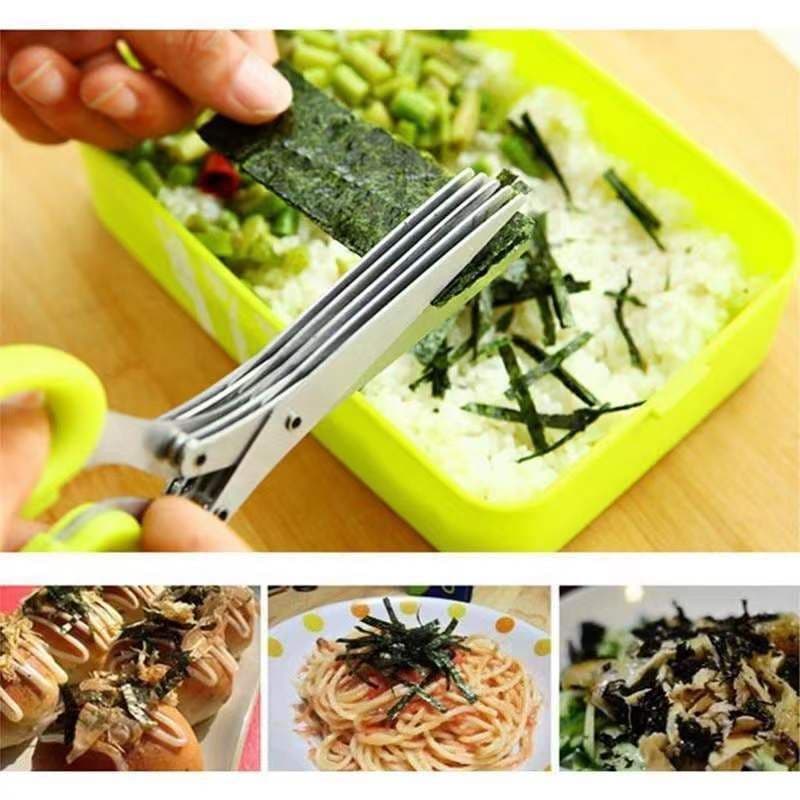 image-Kitchen Household Stainless Steel Multifunctional Food Scissors