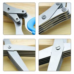 image-Kitchen Household Stainless Steel Multifunctional Food Scissors