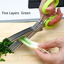 image-Kitchen Household Stainless Steel Multifunctional Food Scissors