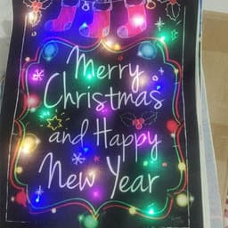 image-Outdoor Decoration Christmas With Lights Garden Flag