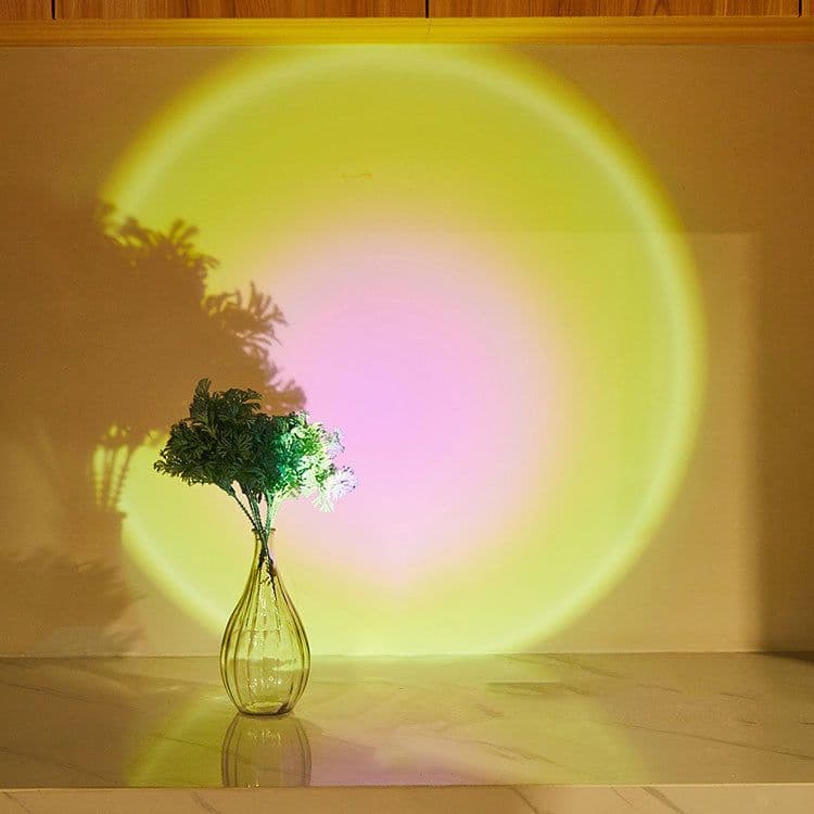 image-Led Lights Wireless Closet Kitchen Lights Under Furniture Battery Powered Sunset Nightlight Wall Lamp Bedroom Decoration Cabinet