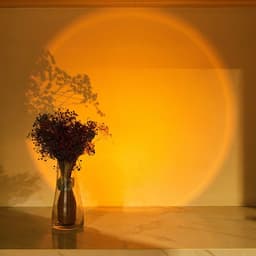 image-Led Lights Wireless Closet Kitchen Lights Under Furniture Battery Powered Sunset Nightlight Wall Lamp Bedroom Decoration Cabinet