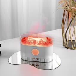 image-Desktop Atmosphere Lamp Flame Fragrance Humidifier Home Decor