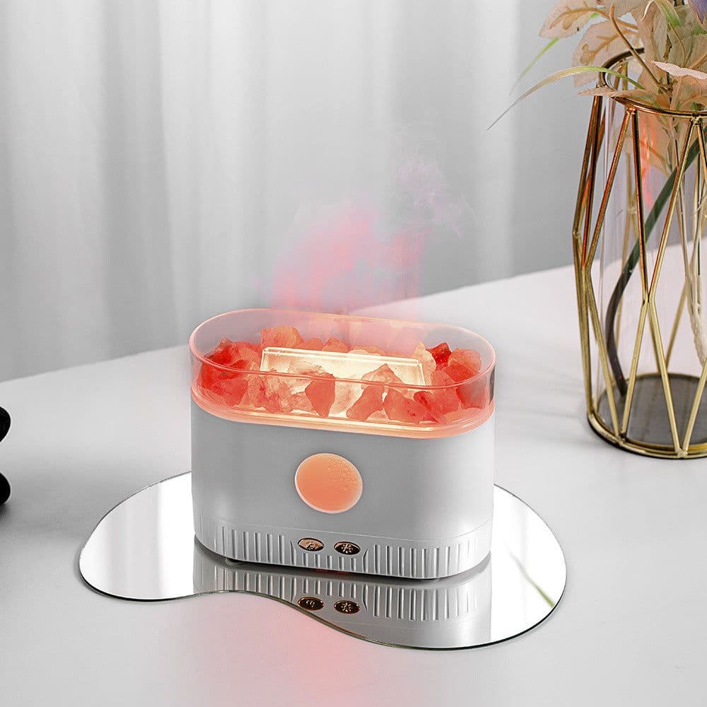 image-Desktop Atmosphere Lamp Flame Fragrance Humidifier Home Decor