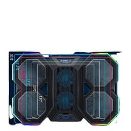 image-Exhaust Fan Base Plate Pad Silent Cooling Rack