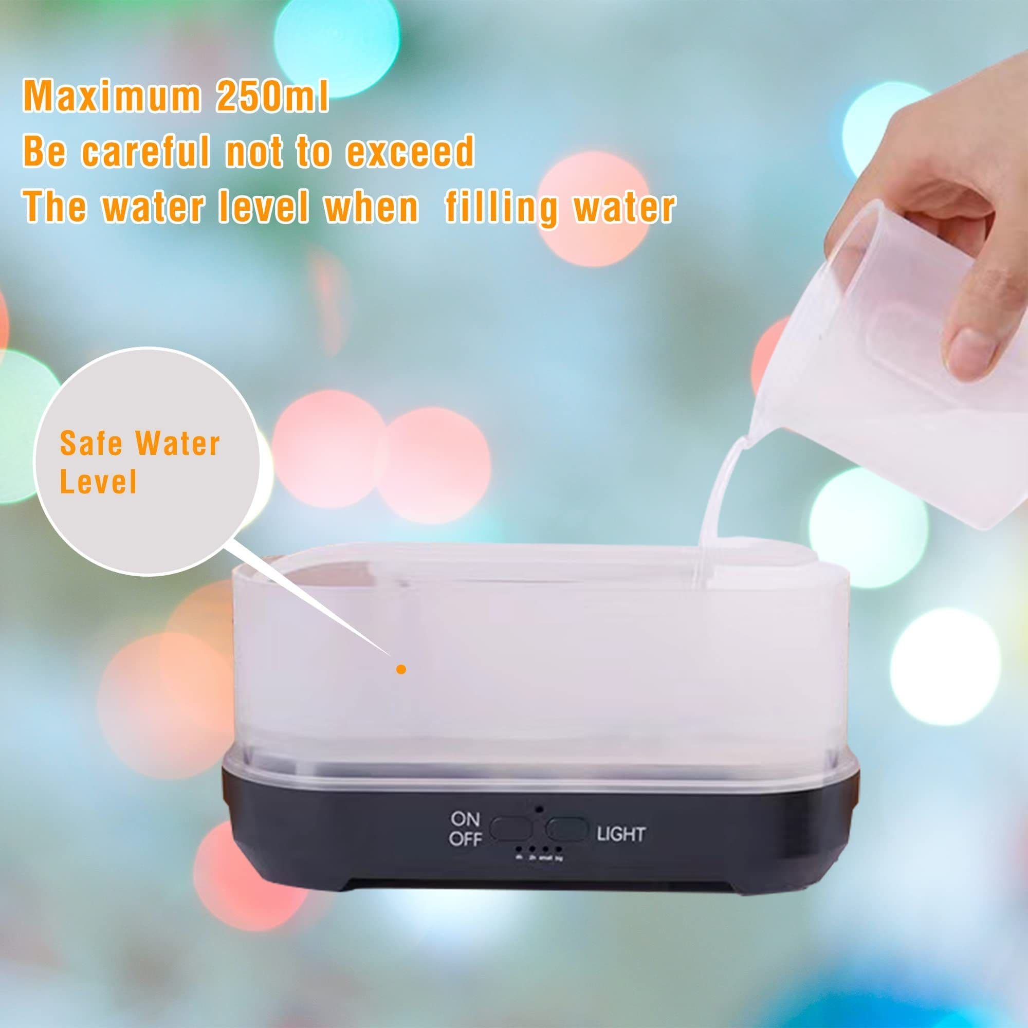 image-Christmas Snowflake Pattern Humidifier Household Colorful Aromatherapy Humidifier Atmosphere Colorful Diffuser