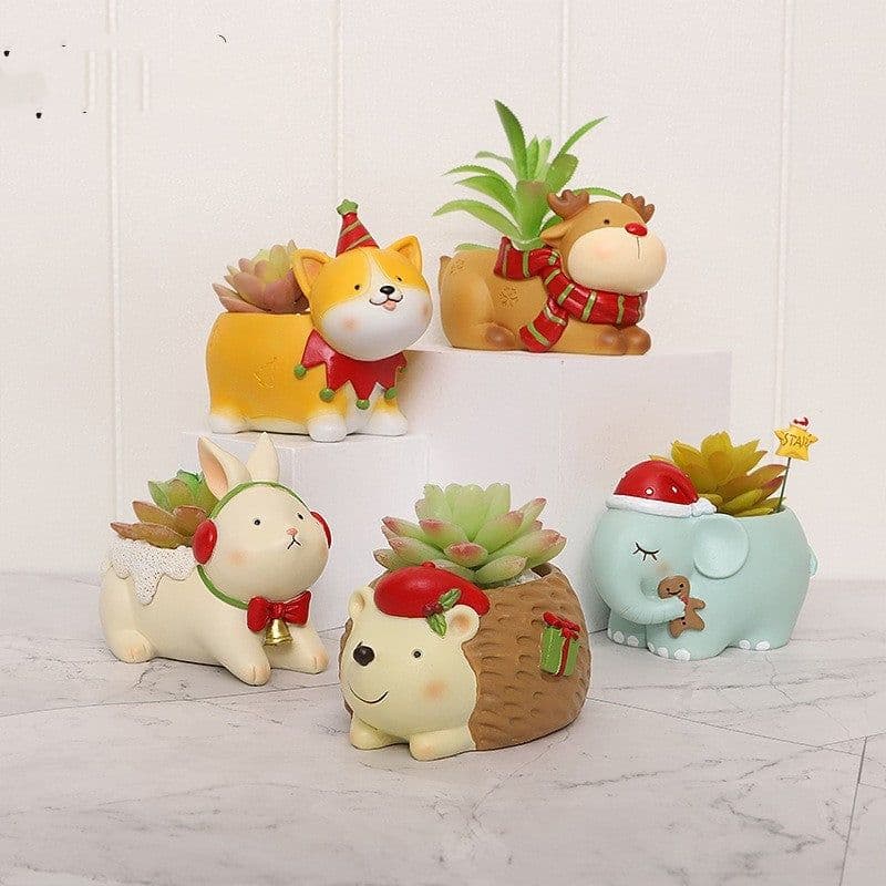 image-Decorative Ornaments Home Gardening Fleshy Flowerpot