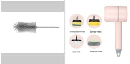 image-Electric Cleaning Brush Dishwashing Brush Automatic Wireless USB Rechargeable Professional Kitchen Bathtub Tile Cleaning Brushes
