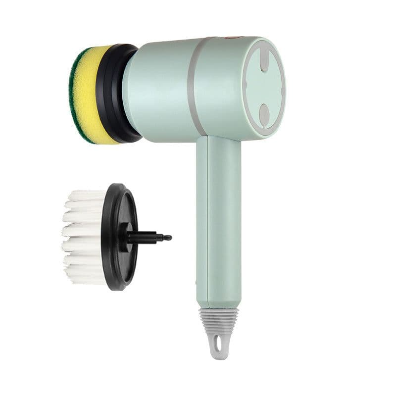 image-Electric Cleaning Brush Dishwashing Brush Automatic Wireless USB Rechargeable Professional Kitchen Bathtub Tile Cleaning Brushes