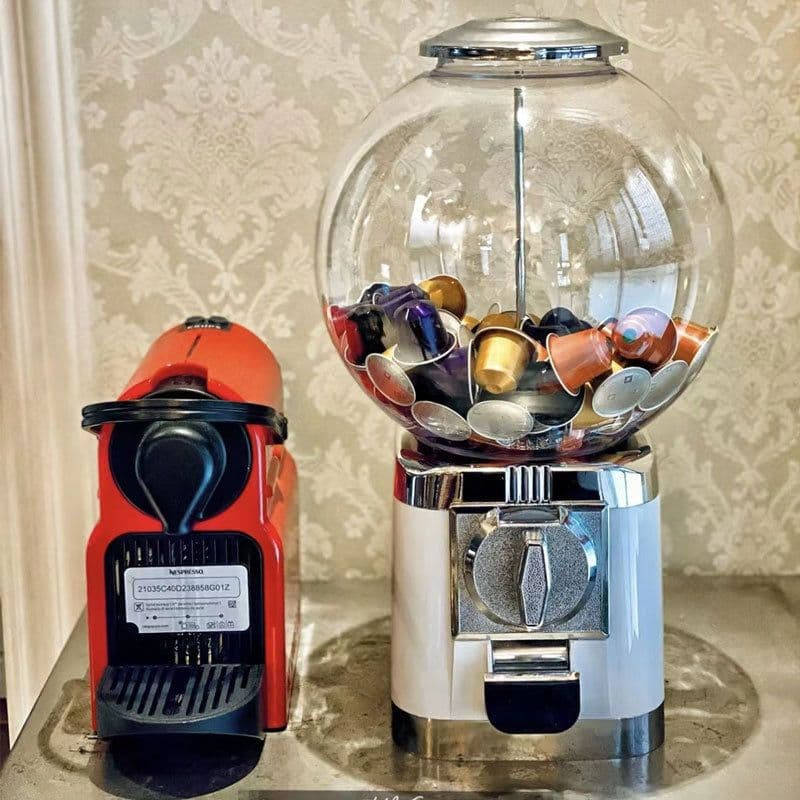 image-Household Capsule Coffee Egg Twisting Machine