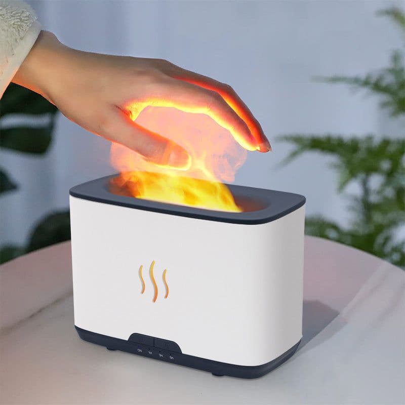image-New Flame Aromatherapy Humidifier Household Desktop Large Capacity Home Decor