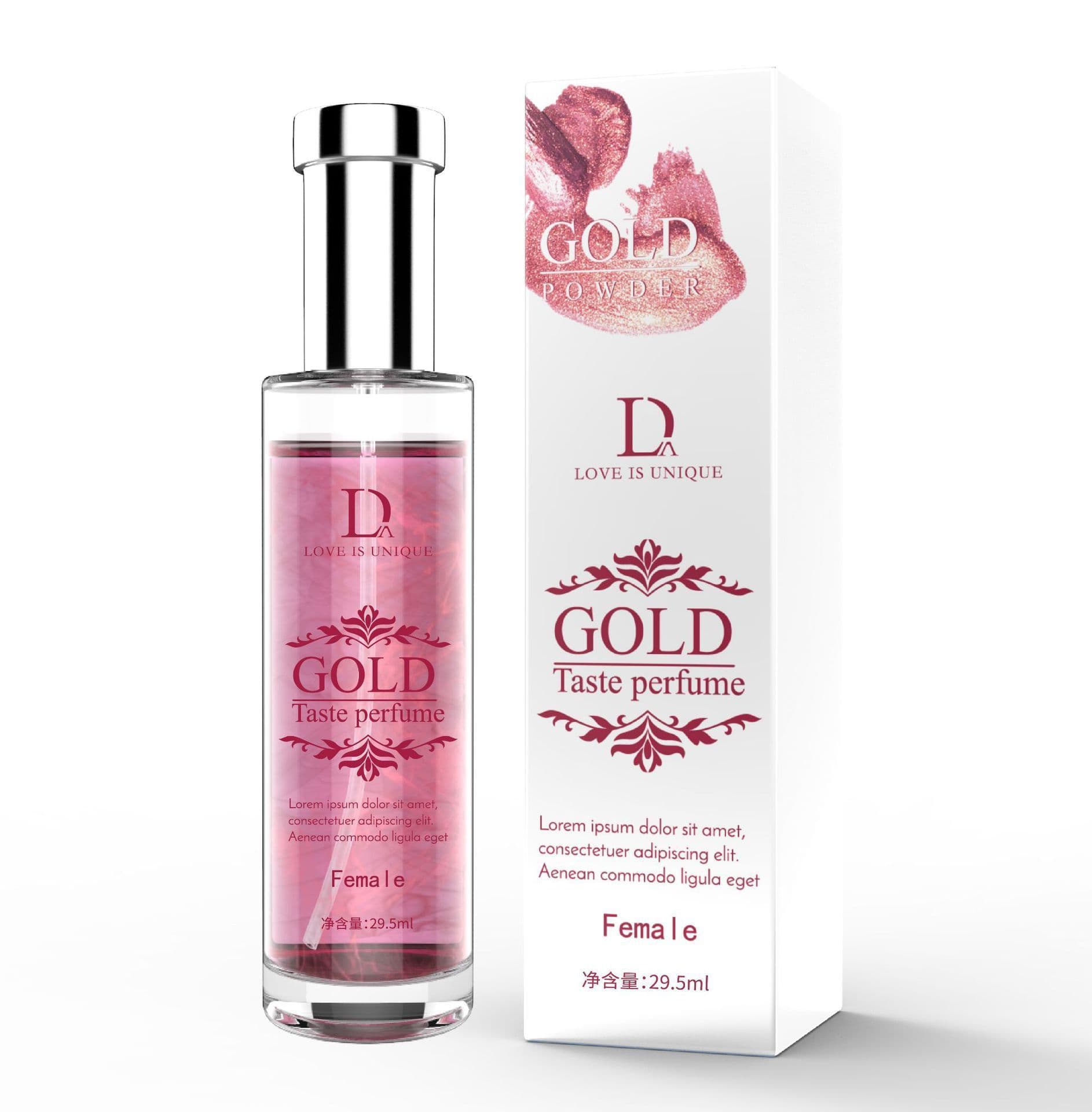 image-Elegant Car Student Fragrance Powder Perfume Gilded Sand
