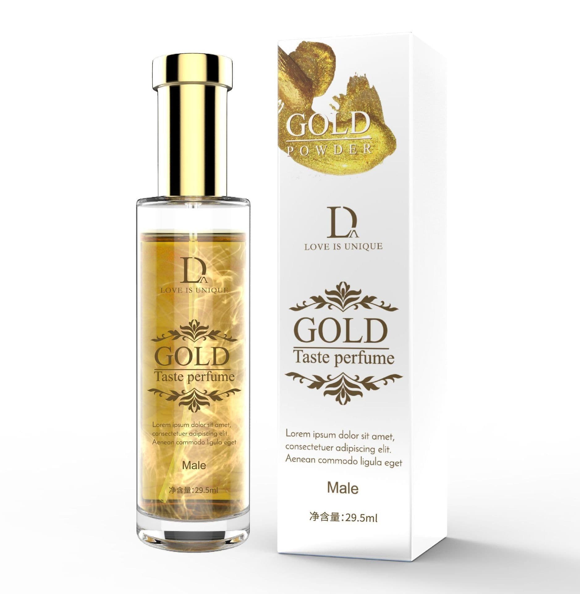 image-Elegant Car Student Fragrance Powder Perfume Gilded Sand