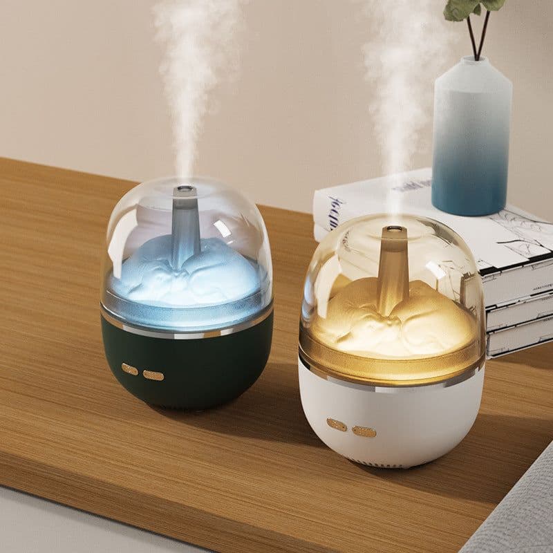 image-Air Humidifier Essential Oil Ultrasonic Aromatherapy Atomizer Colorful Light Heavy Fog Volume Office Home Accessories