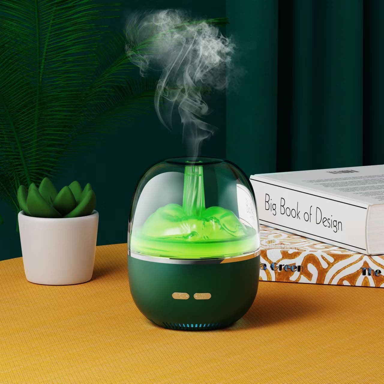image-Air Humidifier Essential Oil Ultrasonic Aromatherapy Atomizer Colorful Light Heavy Fog Volume Office Home Accessories