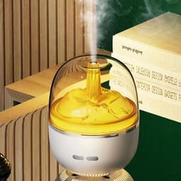 image-Air Humidifier Essential Oil Ultrasonic Aromatherapy Atomizer Colorful Light Heavy Fog Volume Office Home Accessories
